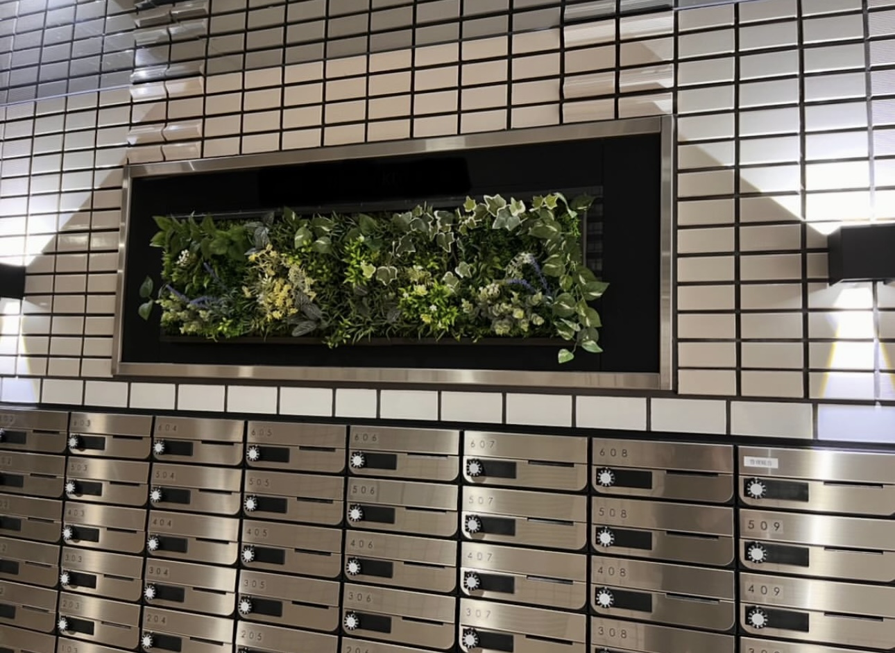 施工後エントランス